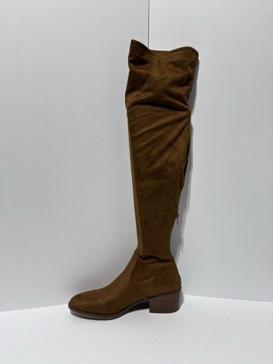 Steve Madden Women’s Georgette Cognac Over The Knee Boots, Size 8 M - Picture 2 of 6